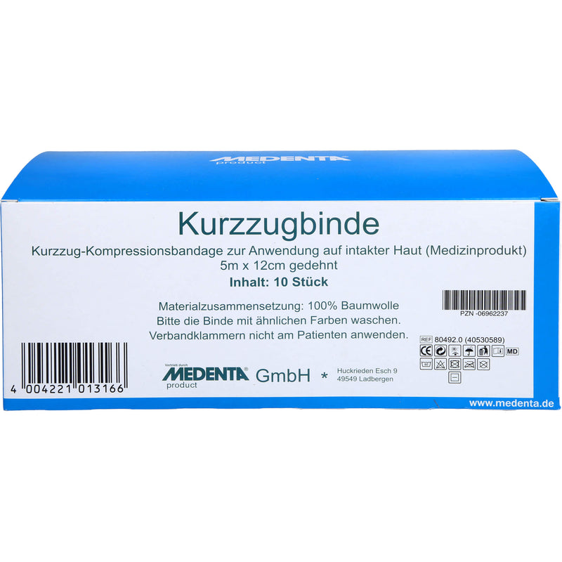 KURZZUGBINDE 5MX12CM 10 St