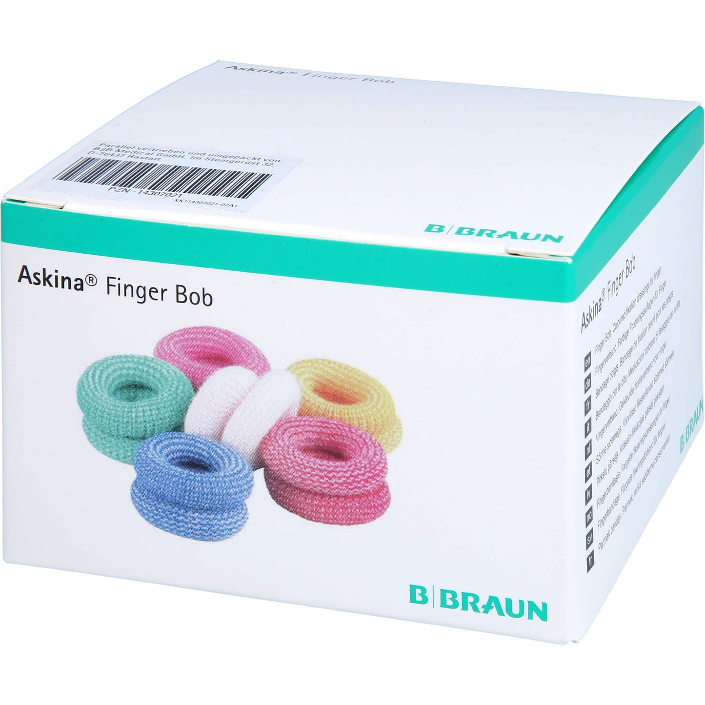 ASKINA Finger Bob farbig 6 St