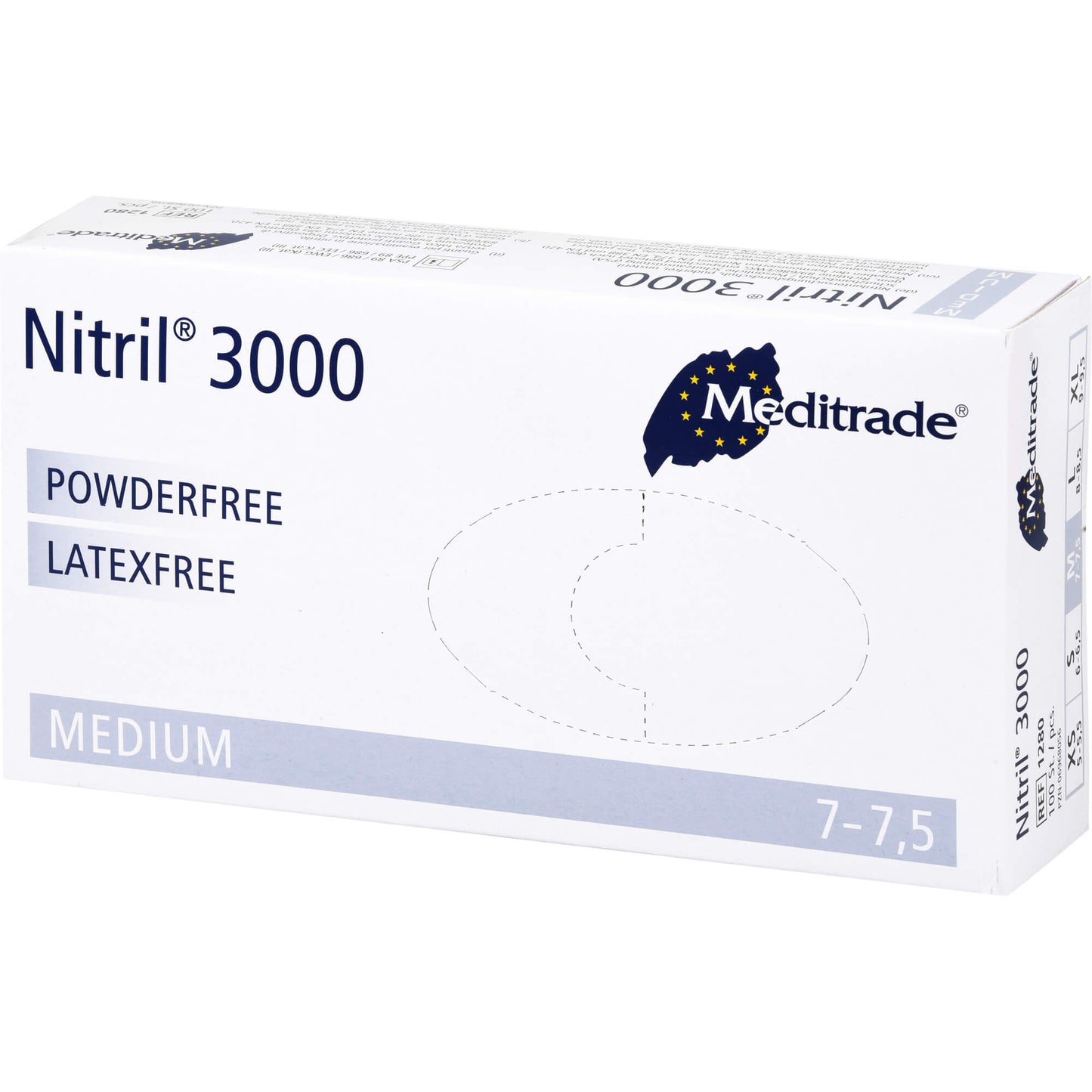 NITRIL 3000 Unt.Handschuhe unsteril M 100 St
