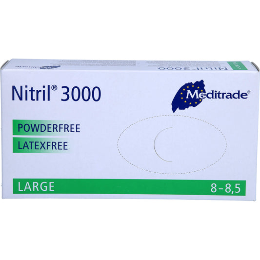 NITRIL 3000 Unt.Handschuhe unsteril L 100 St