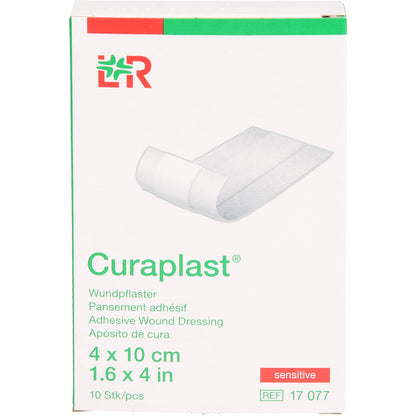 CURAPLAST Wundschnellverb.sensitiv 4x10 cm 1 m 10 St