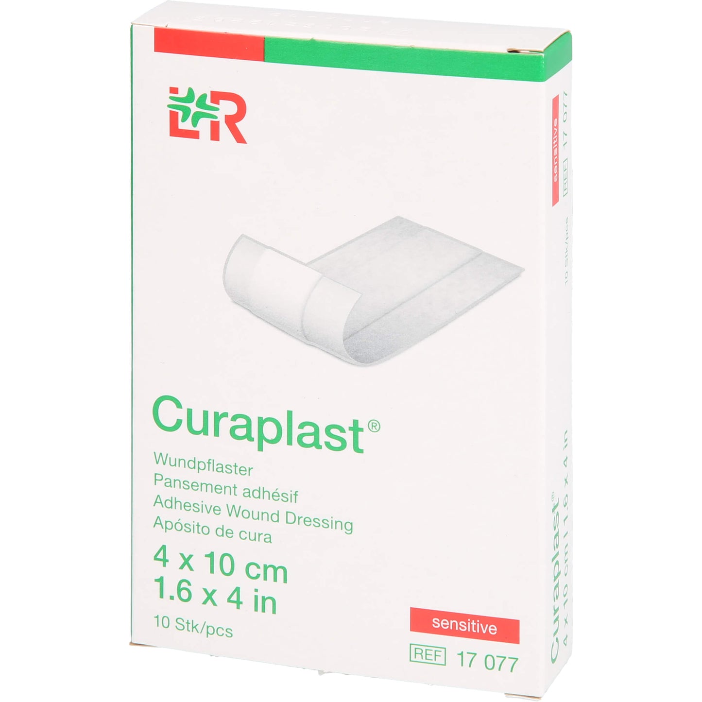 CURAPLAST Wundschnellverb.sensitiv 4x10 cm 1 m 10 St