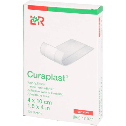 CURAPLAST Wundschnellverb.sensitiv 4x10 cm 1 m 10 St
