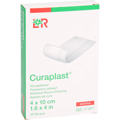 CURAPLAST Wundschnellverb.sensitiv 4x10 cm 1 m 10 St