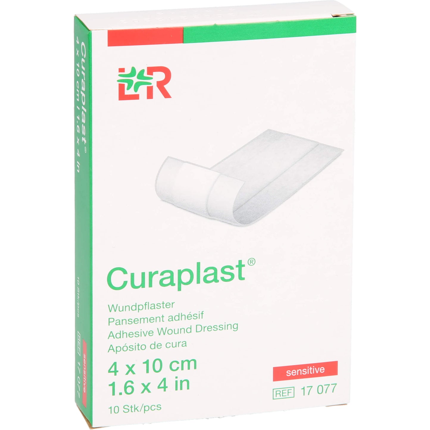 CURAPLAST Wundschnellverb.sensitiv 4x10 cm 1 m 10 St