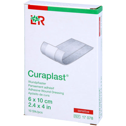 CURAPLAST Wundschnellverb.sensitiv 6x10 cm 1 m 10 St