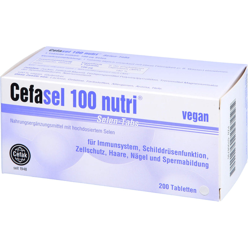 CEFASEL 100 NUTRI SELEN TA 200 St