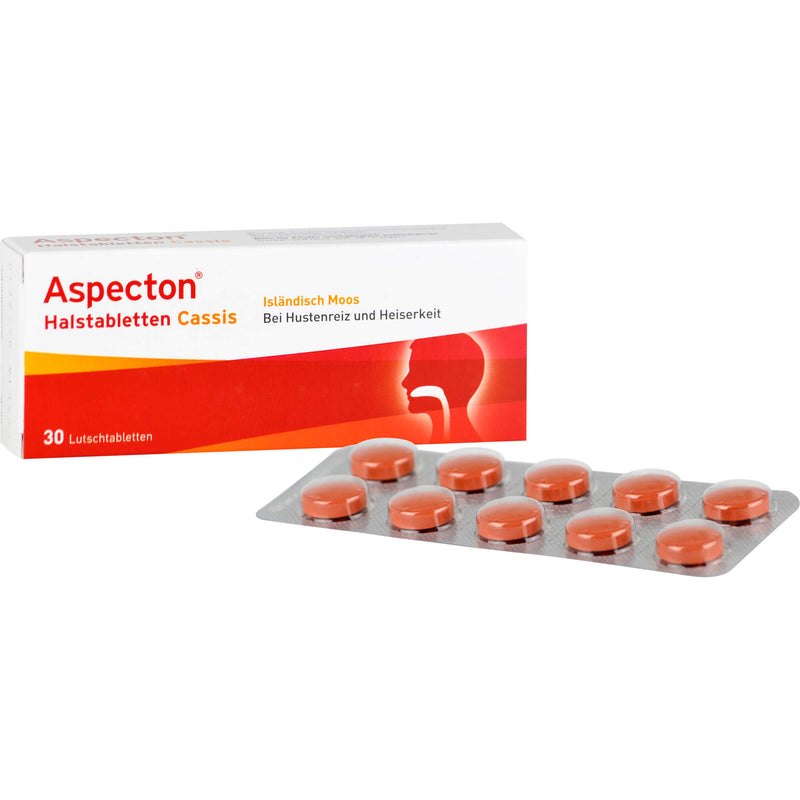 ASPECTON HALSTABLETTEN CAS 30 St