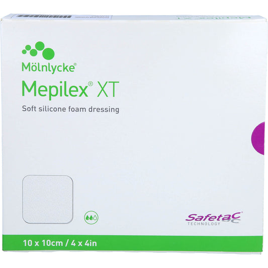 MEPILEX XT 10x10 cm Schaumverband 5 St