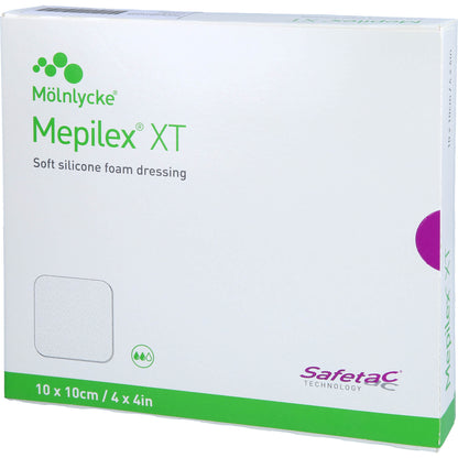 MEPILEX XT 10x10 cm Schaumverband 5 St