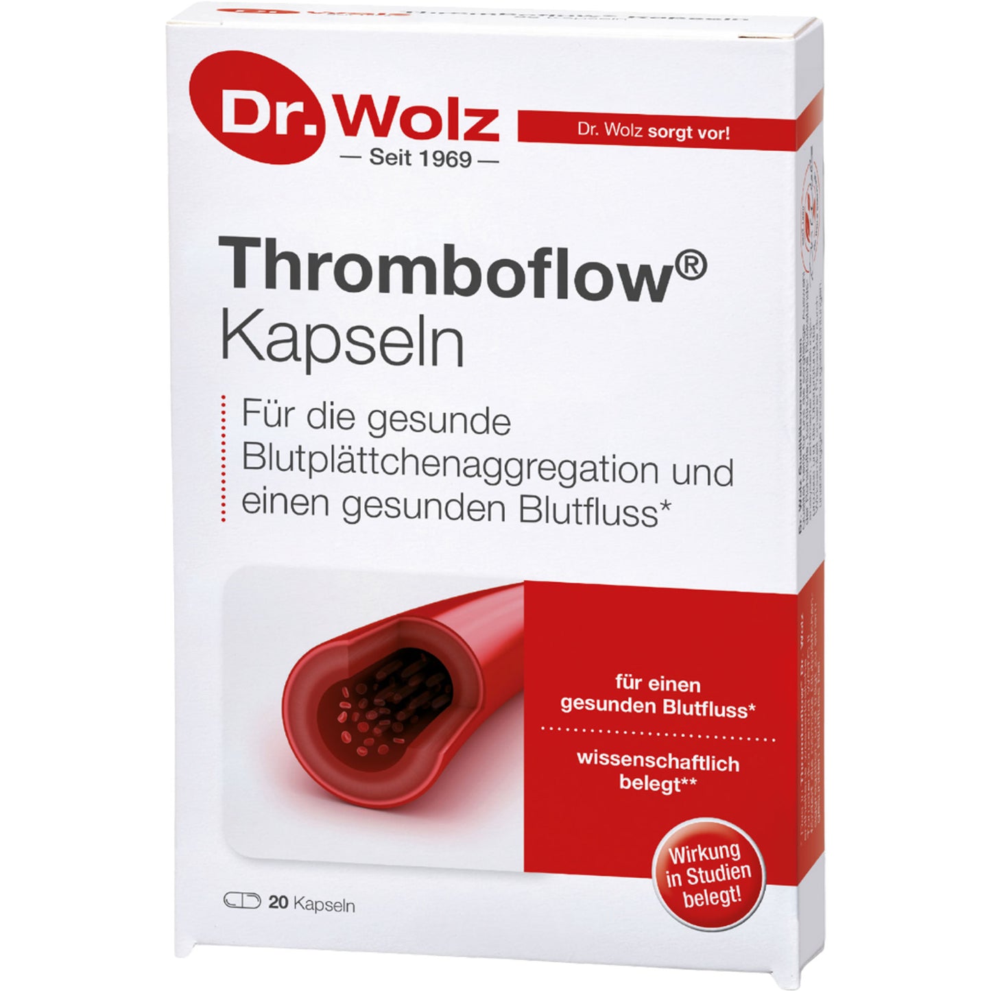 THROMBOFLOW Kapseln Dr.Wolz 20 St