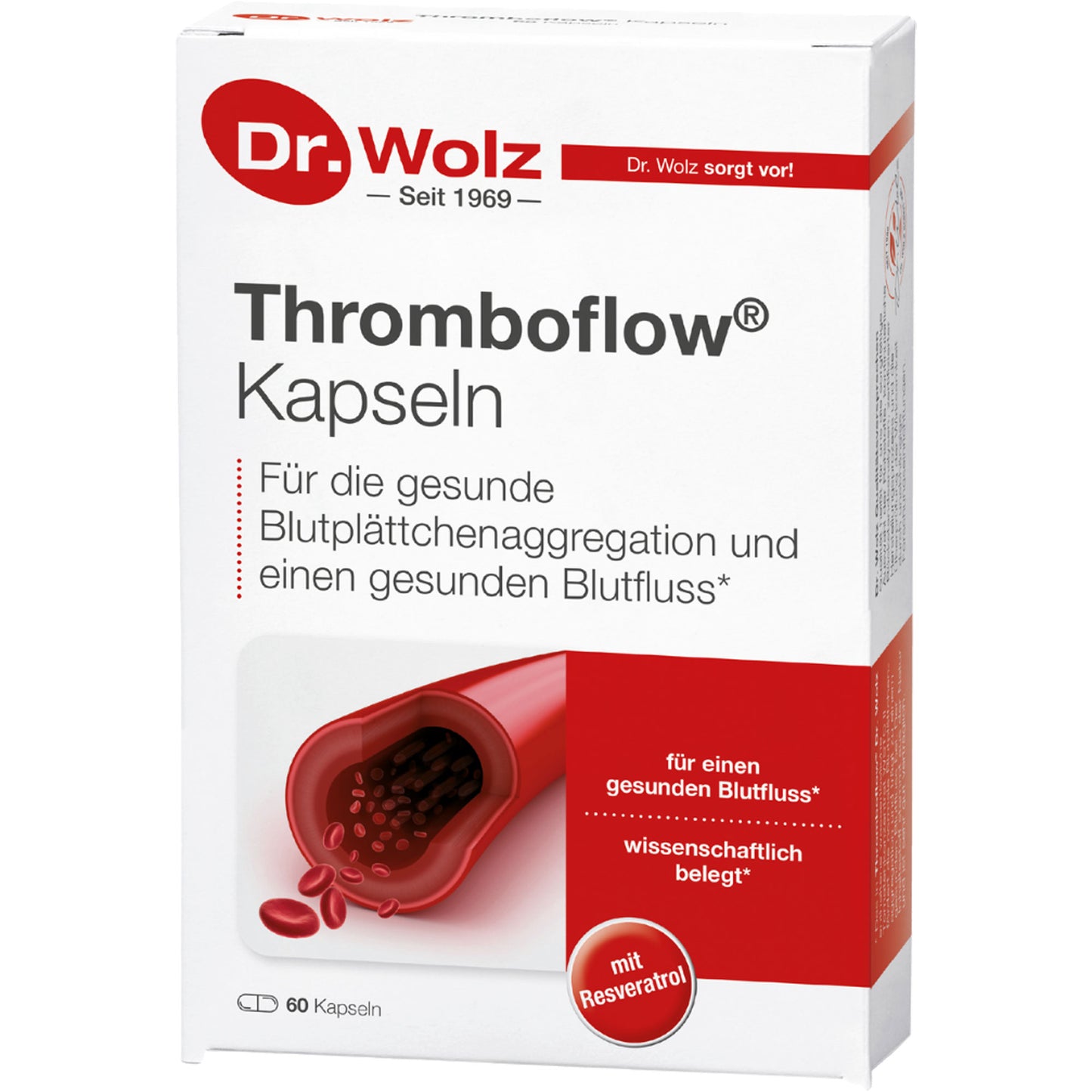 THROMBOFLOW Kapseln Dr.Wolz 60 St