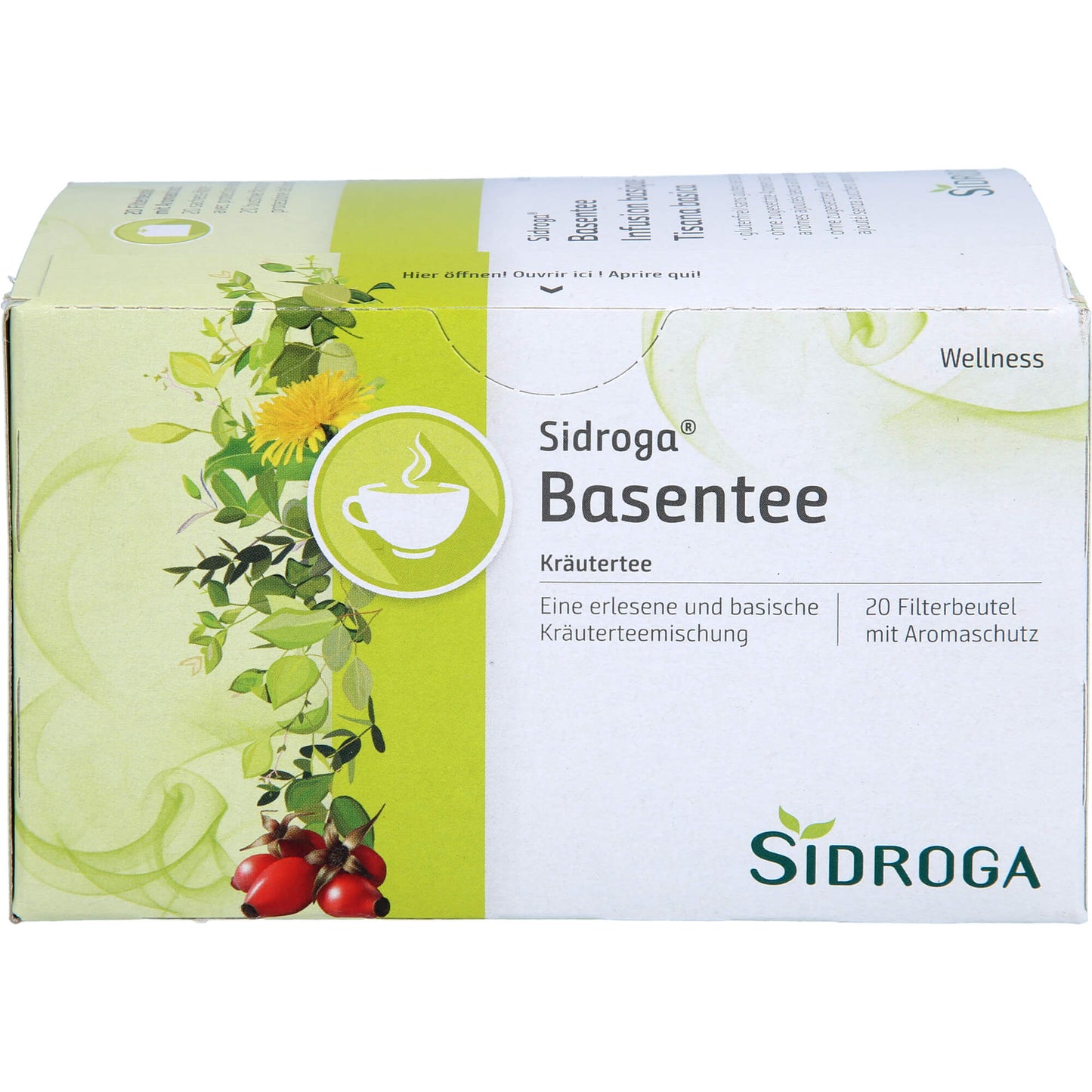 SIDROGA Wellness Basentee Filterbeutel 20X1.5 g
