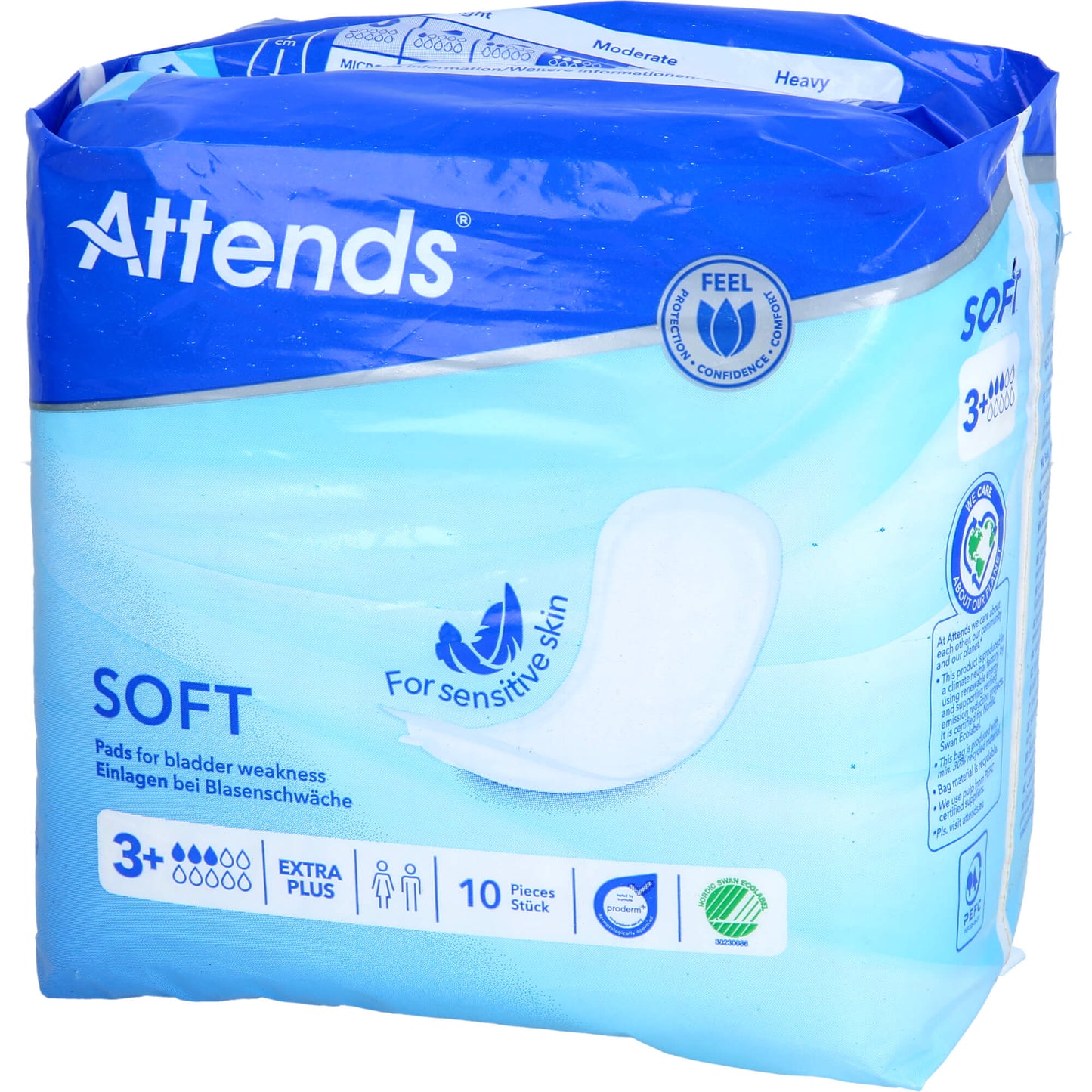 ATTENDS Soft 3+ extra plus 10 St