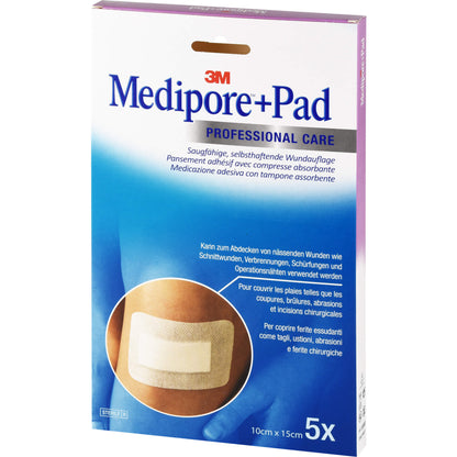 MEDIPORE+Pad steriler Wundverband 3569NP 10x15 cm 5 St