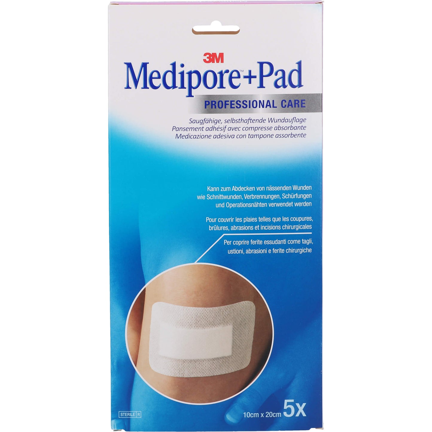 MEDIPORE+Pad steriler Wundverband 3570NP 10x20 cm 5 St