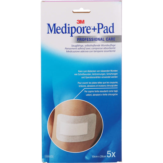 MEDIPORE+Pad steriler Wundverband 3570NP 10x20 cm 5 St