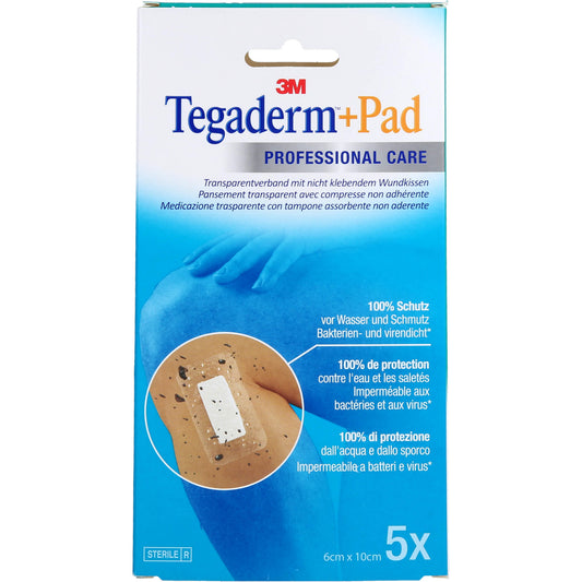 TEGADERM Plus Pad 6x10 cm Fertigverb.3584NP 5 St