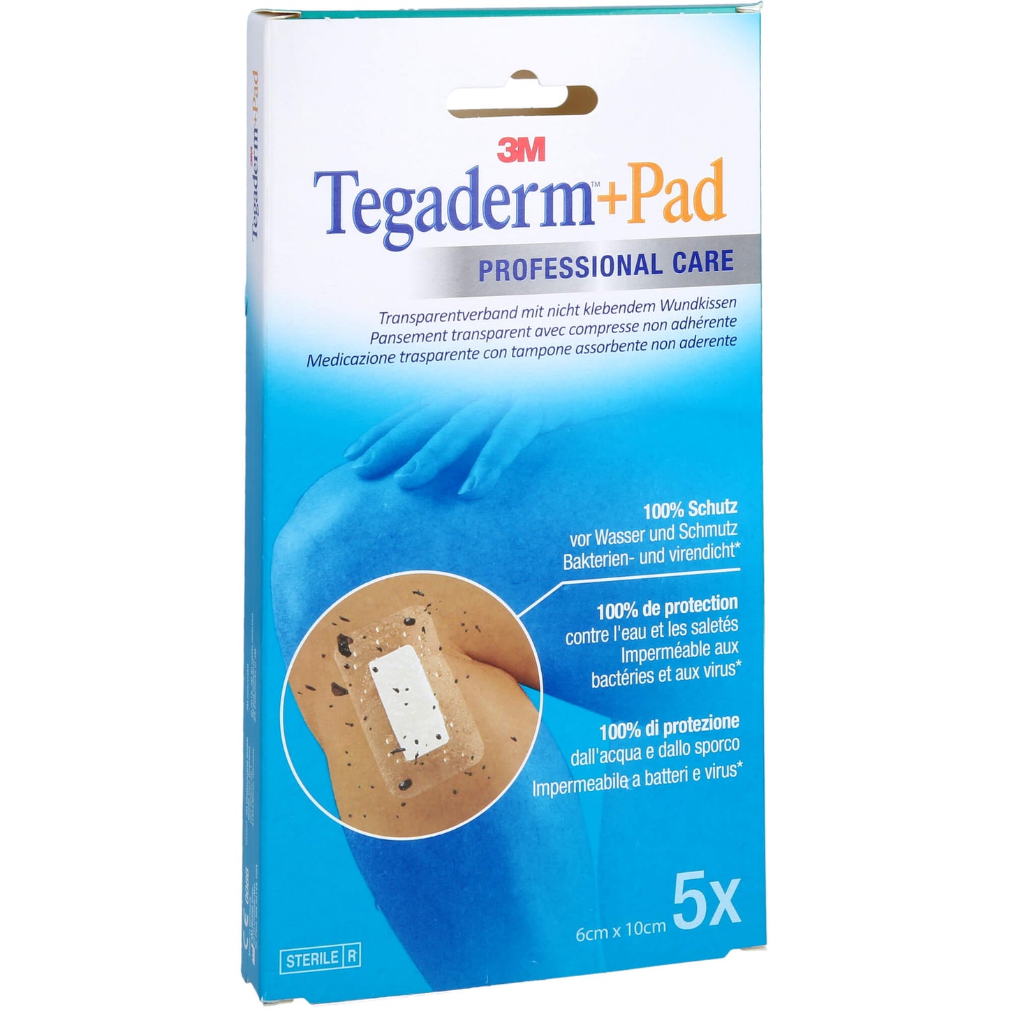 TEGADERM Plus Pad 6x10 cm Fertigverb.3584NP 5 St