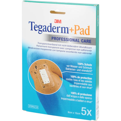 TEGADERM Plus Pad 9x15 cm Fertigverb.3589NP 5 St