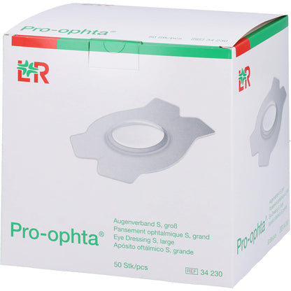 PRO-OPHTA Augenverband S groß 50 St