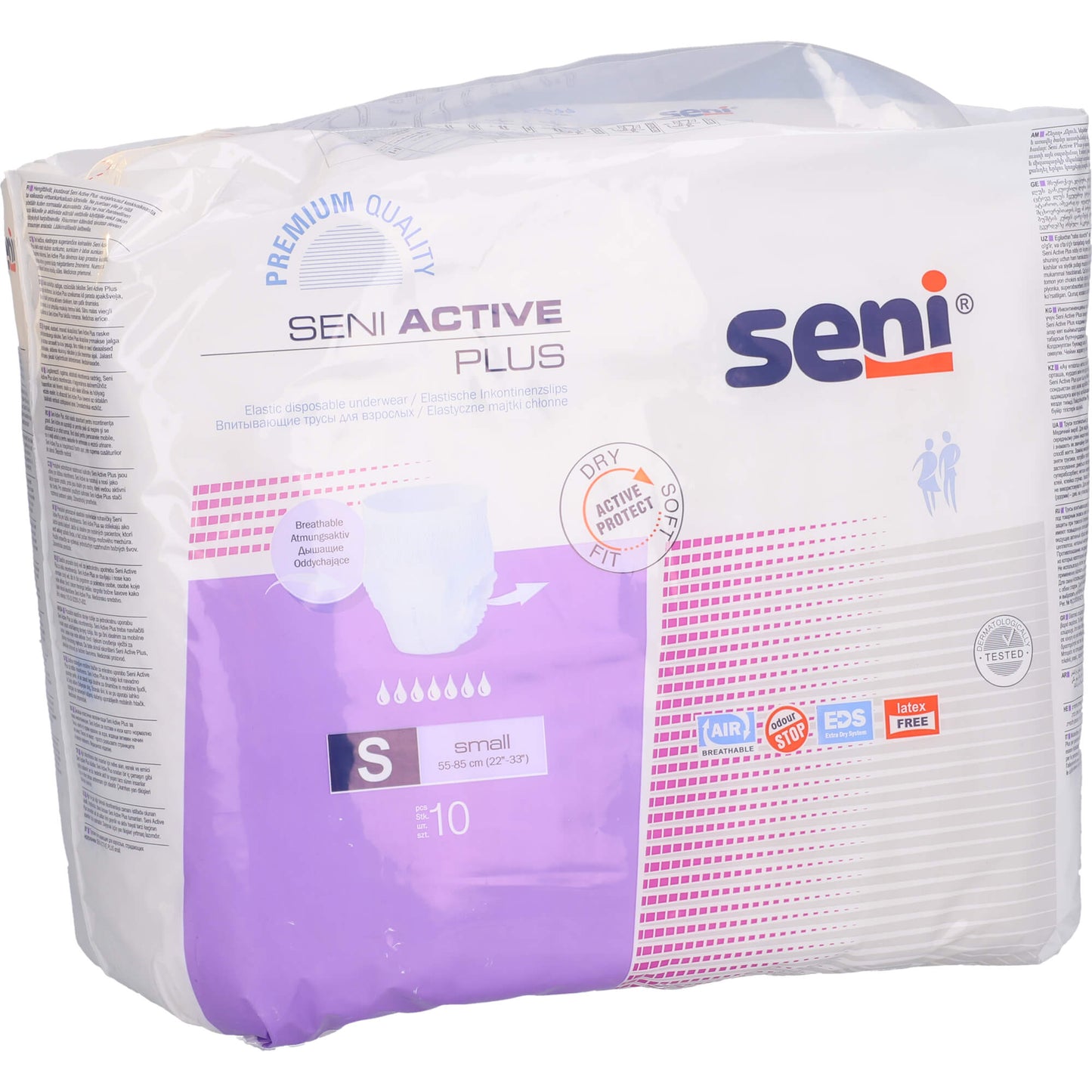 SENI Active Inkontinenzpants plus S 10 St