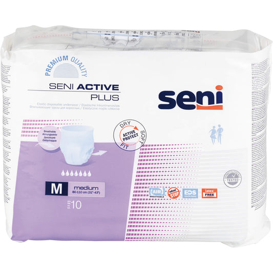SENI Active Inkontinenzpants plus M 10 St