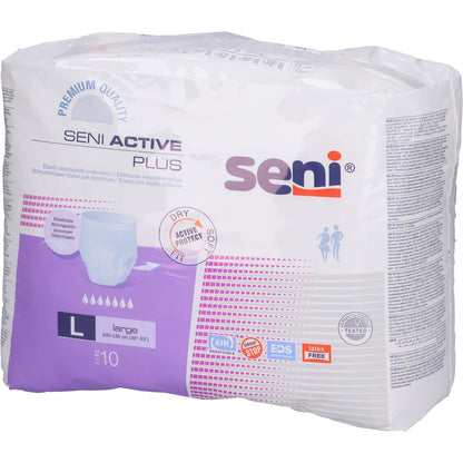 SENI Active Inkontinenzpants plus L 10 St