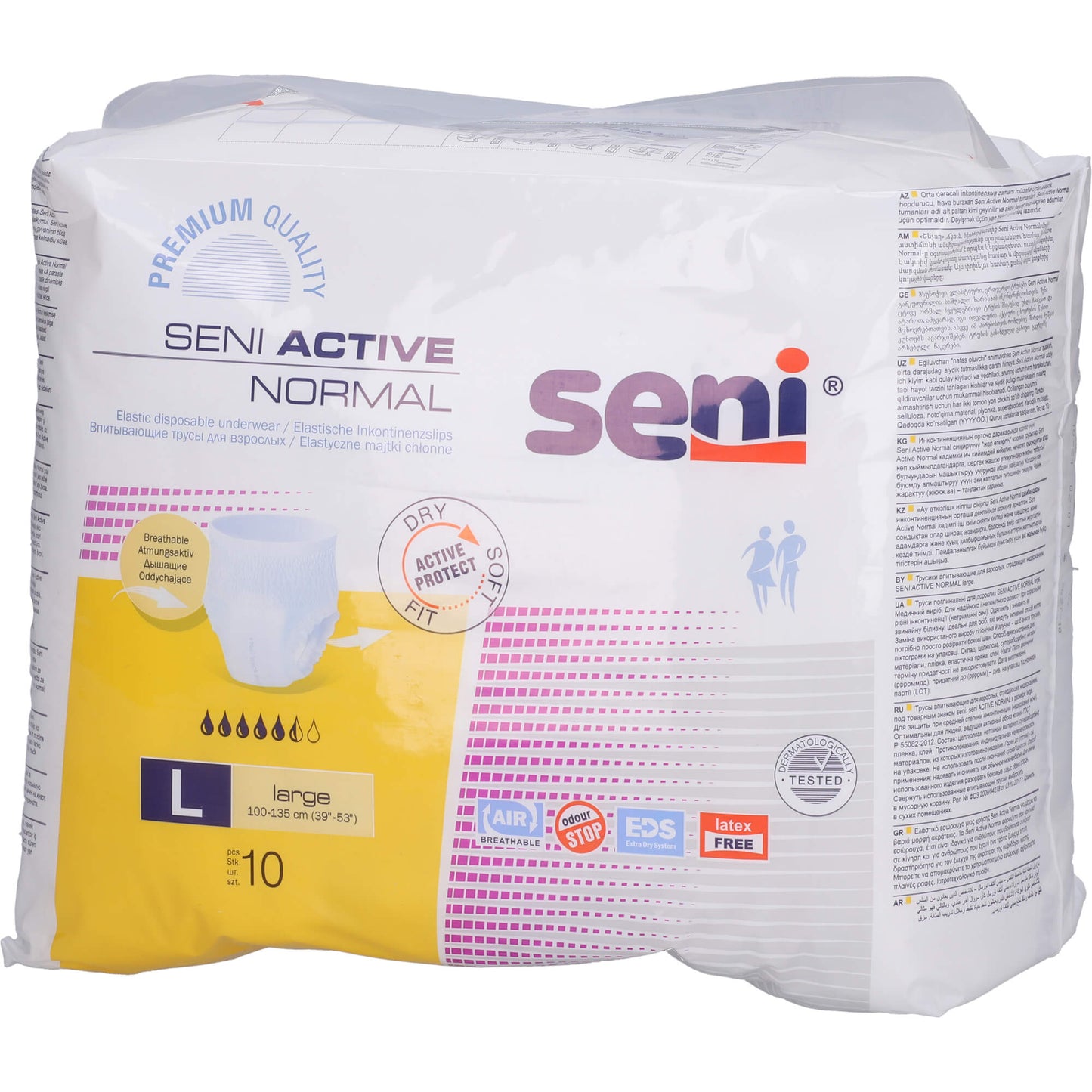 SENI Active Inkontinenzpants normal L 10 St