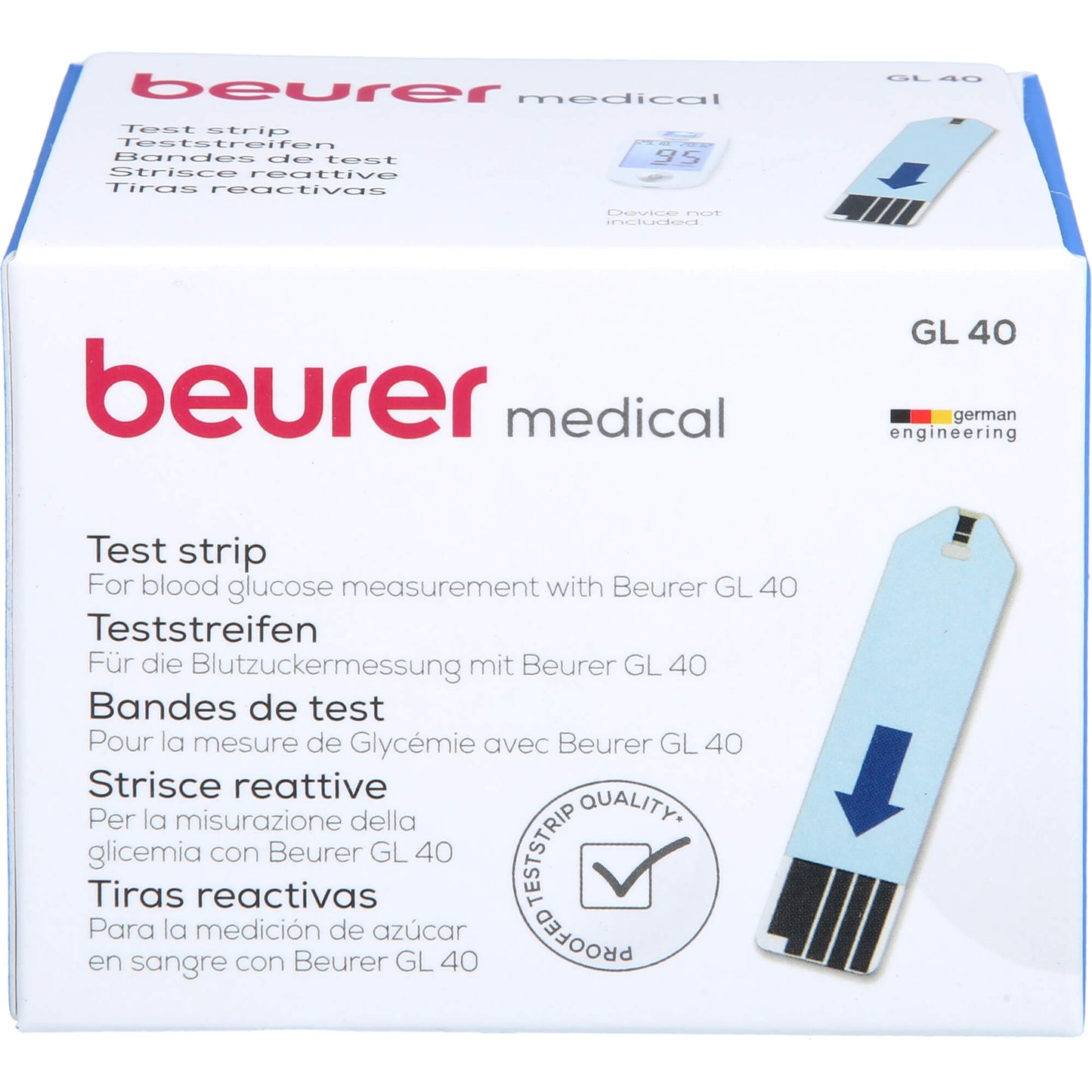 BEURER GL40 Blutzuckerteststreifen 50 St