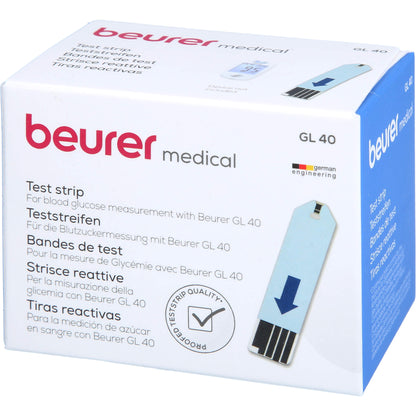 BEURER GL40 Blutzuckerteststreifen 50 St