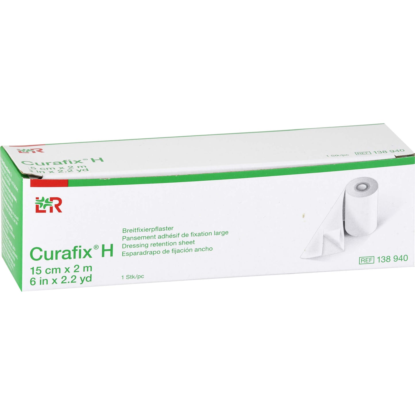 CURAFIX H Fixierpflaster 15 cmx2 m 1 St