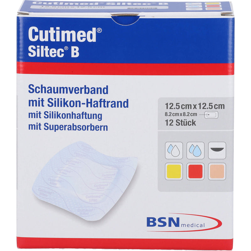 CUTIMED SILTEC B 12.5X12.5 12 St