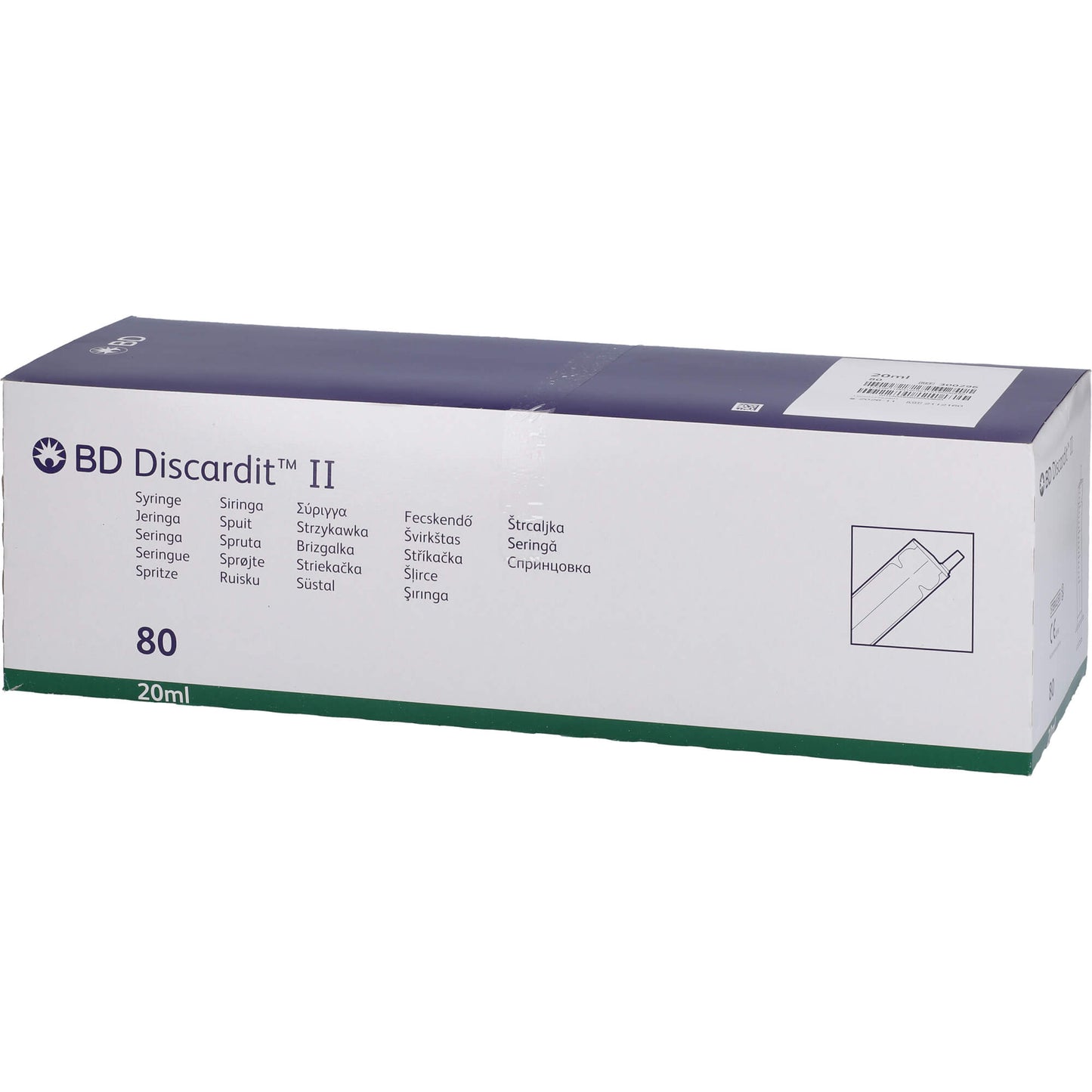 BD DISCARDIT II Spritze 20 ml 80X20 ml