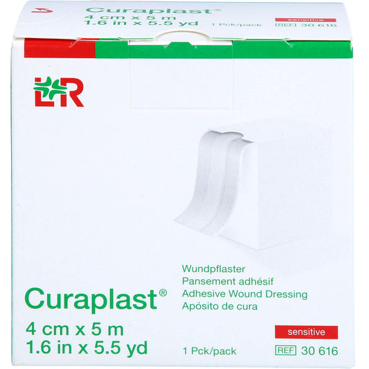 CURAPLAST Wundschnellverb.sensitiv 4 cmx5 m 1 St