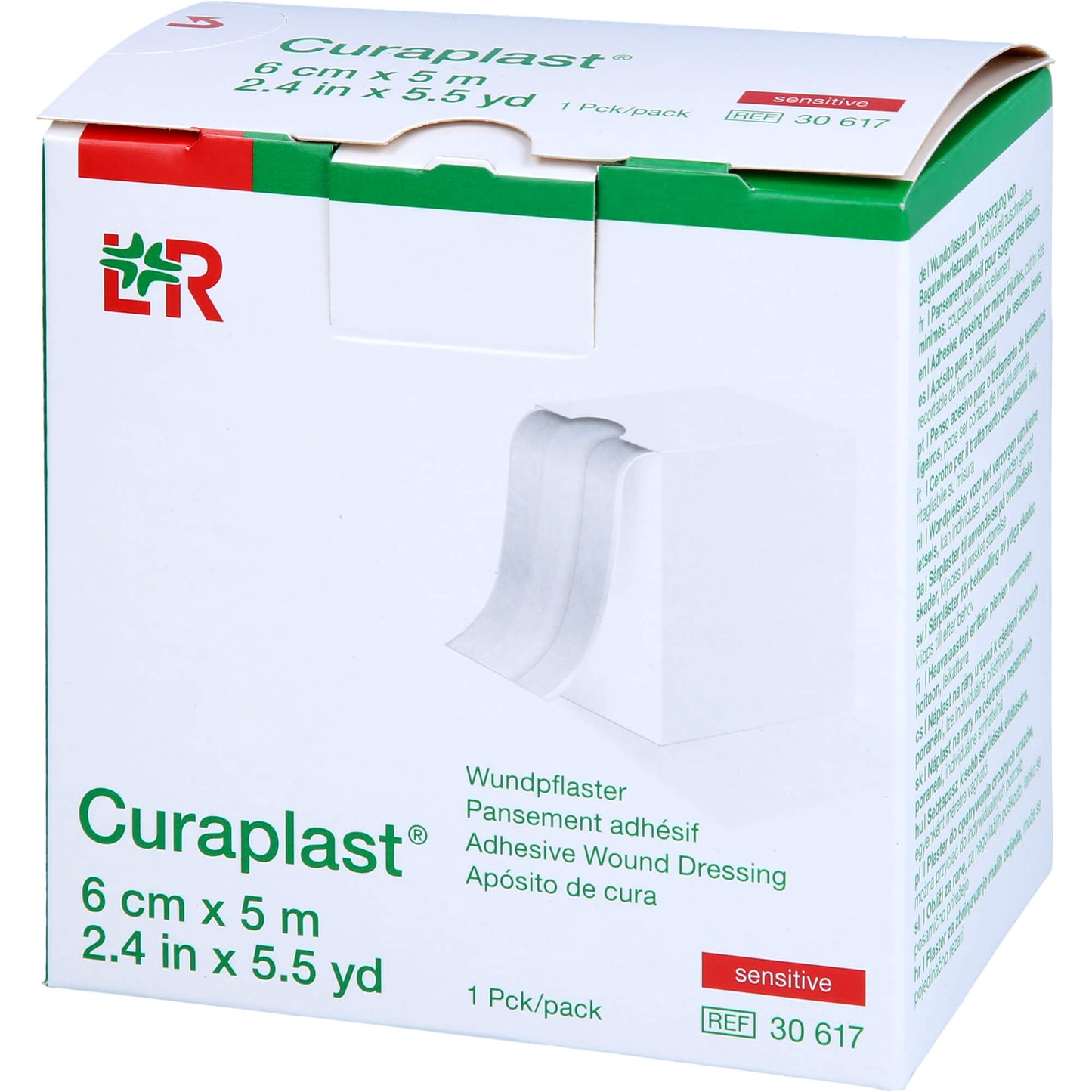 CURAPLAST Wundschnellverb.sensitiv 6 cmx5 m 1 St