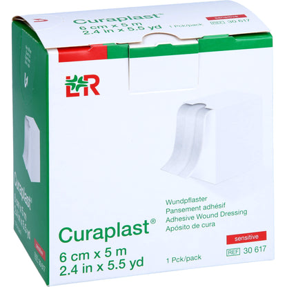 CURAPLAST Wundschnellverb.sensitiv 6 cmx5 m 1 St