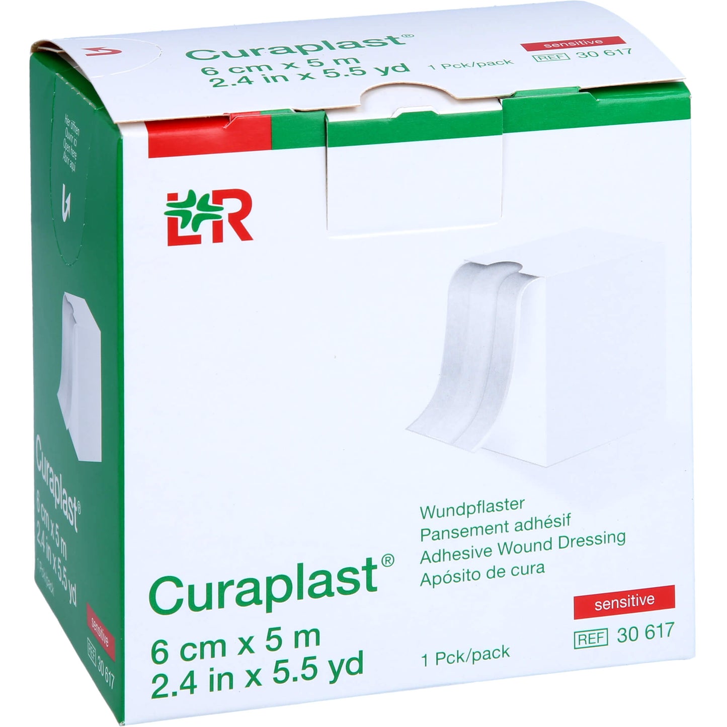 CURAPLAST Wundschnellverb.sensitiv 6 cmx5 m 1 St