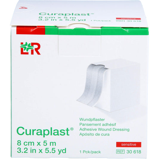 CURAPLAST Wundschnellverb.sensitiv 8 cmx5 m 1 St