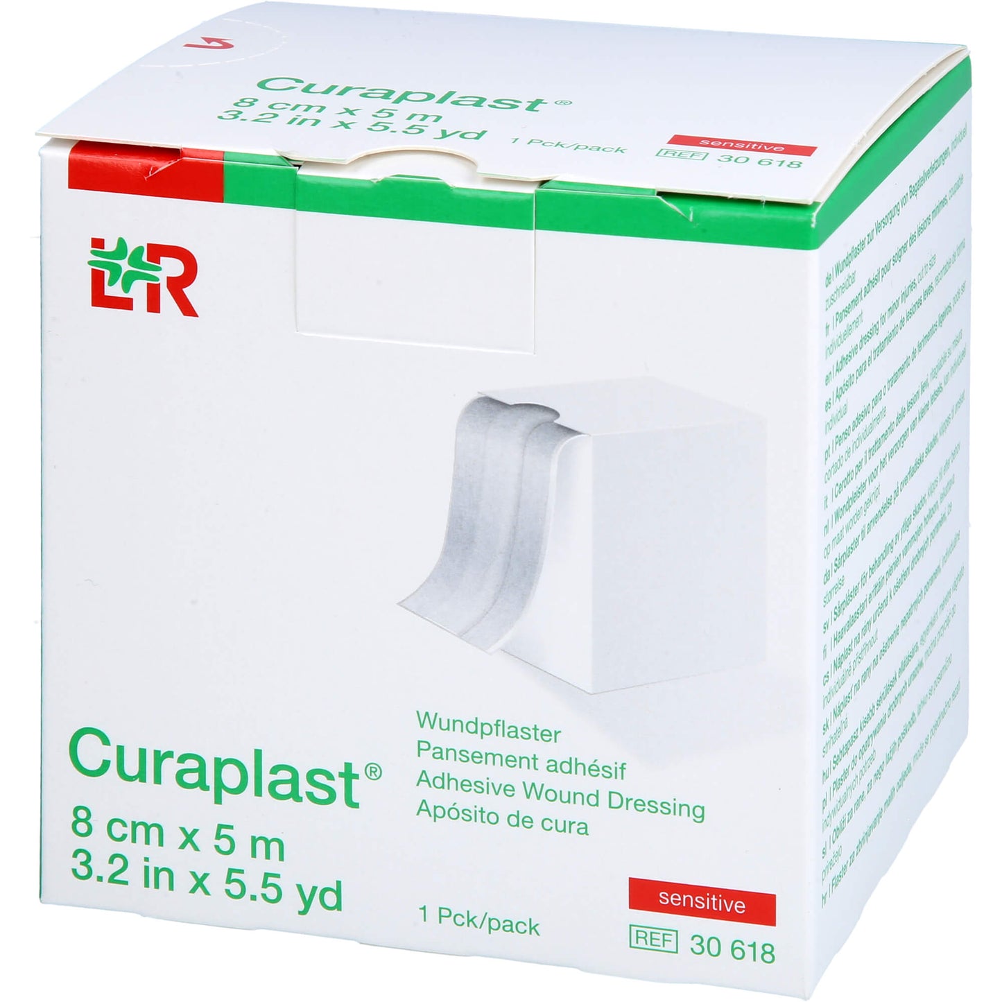 CURAPLAST Wundschnellverb.sensitiv 8 cmx5 m 1 St