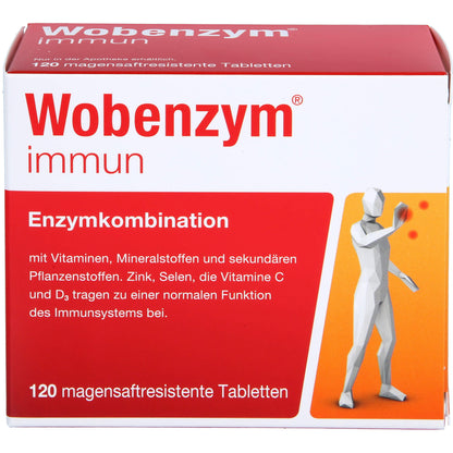 WOBENZYM immun magensaftresistente Tabletten 120 St
