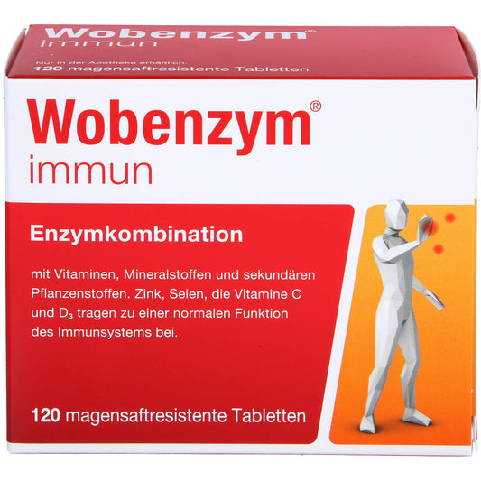 WOBENZYM immun magensaftresistente Tabletten 120 St