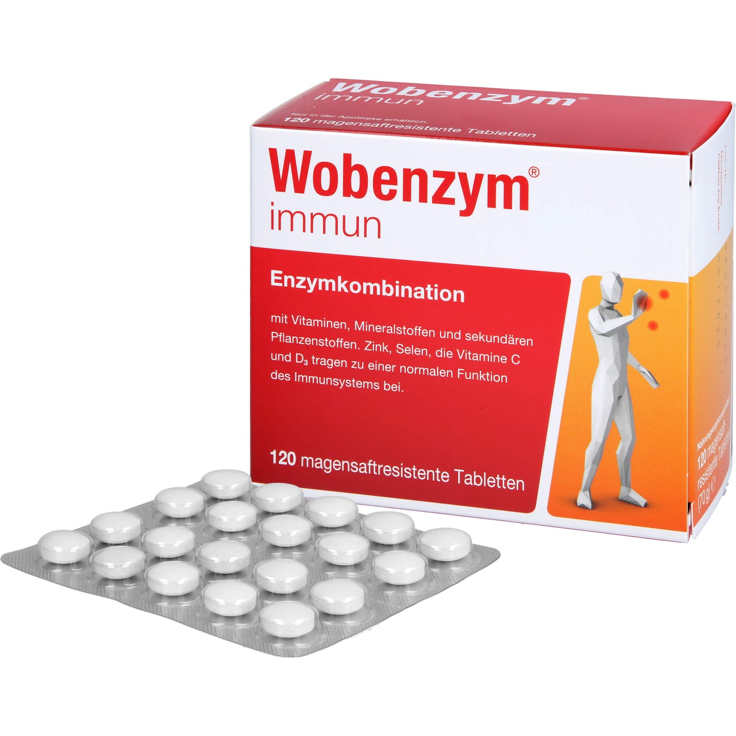 WOBENZYM immun magensaftresistente Tabletten 120 St