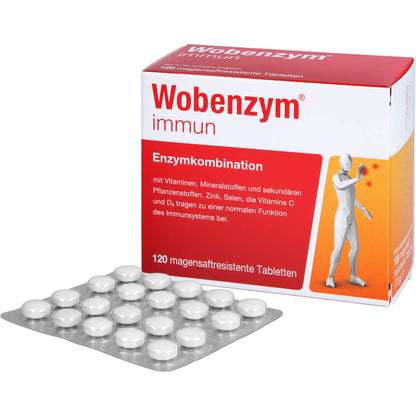 WOBENZYM immun magensaftresistente Tabletten 120 St