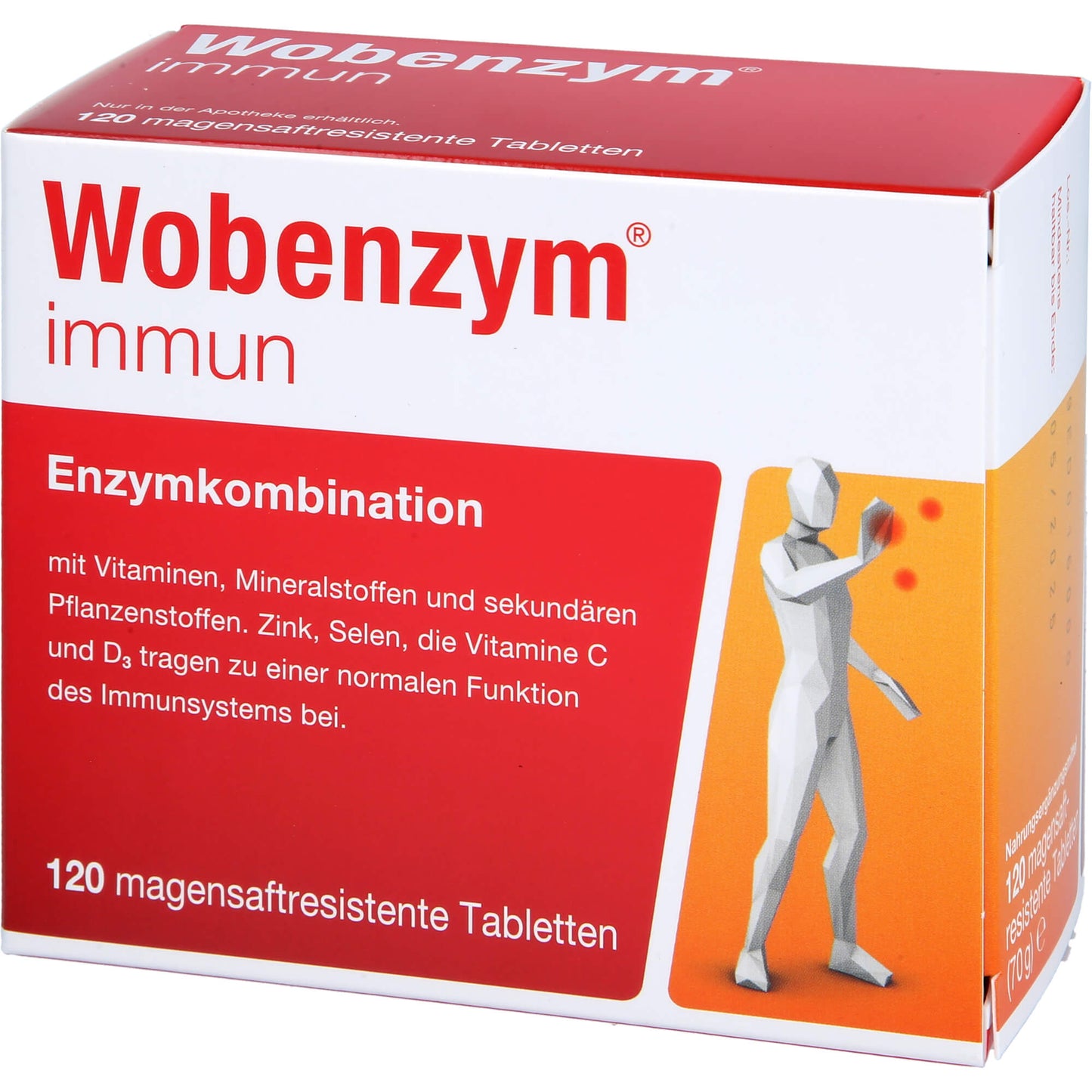 WOBENZYM immun magensaftresistente Tabletten 120 St