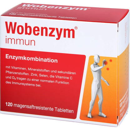 WOBENZYM immun magensaftresistente Tabletten 120 St
