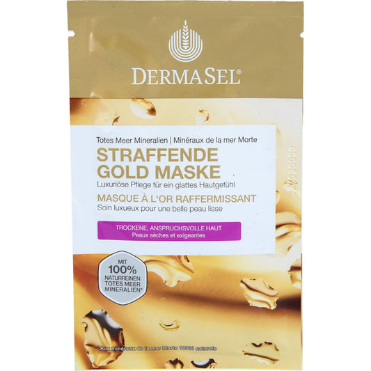 DERMASEL Maske Gold EXKLUSIV 12 ml