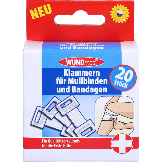 KLAMMERN f.Mulbinden+Bandagen 20 St