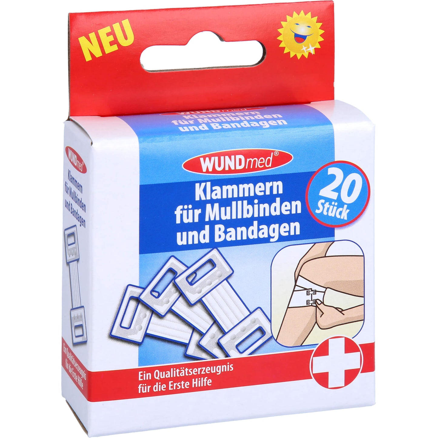 KLAMMERN f.Mulbinden+Bandagen 20 St