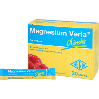 MAGNESIUM VERLA direkt Himbeere Granulat 30 St